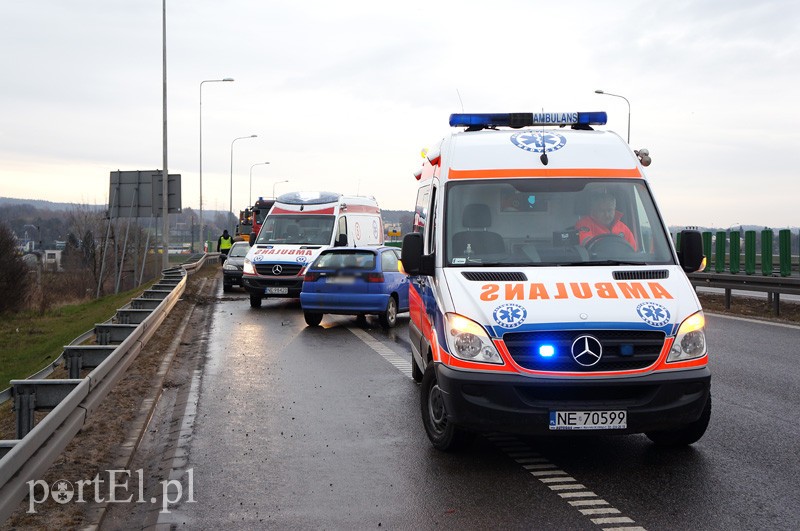 Węzeł Wschód: groźne zderzenie zdjęcie nr 85210