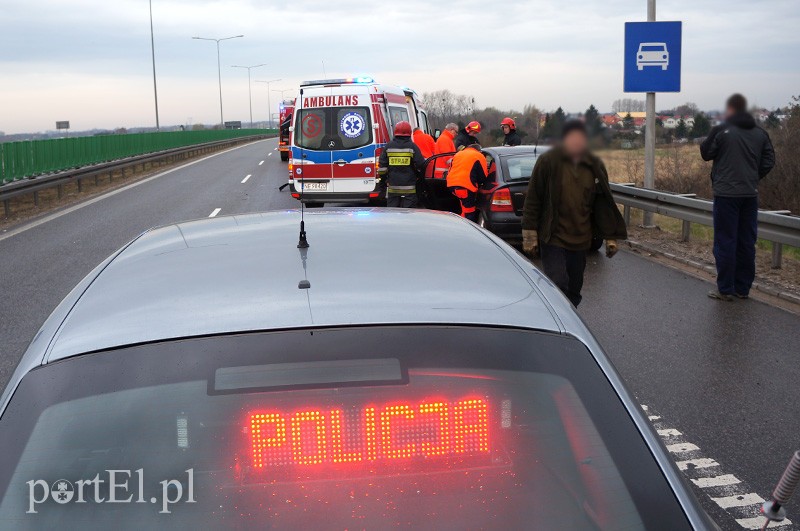 Węzeł Wschód: groźne zderzenie zdjęcie nr 85206