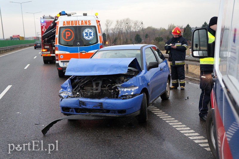Węzeł Wschód: groźne zderzenie zdjęcie nr 85208