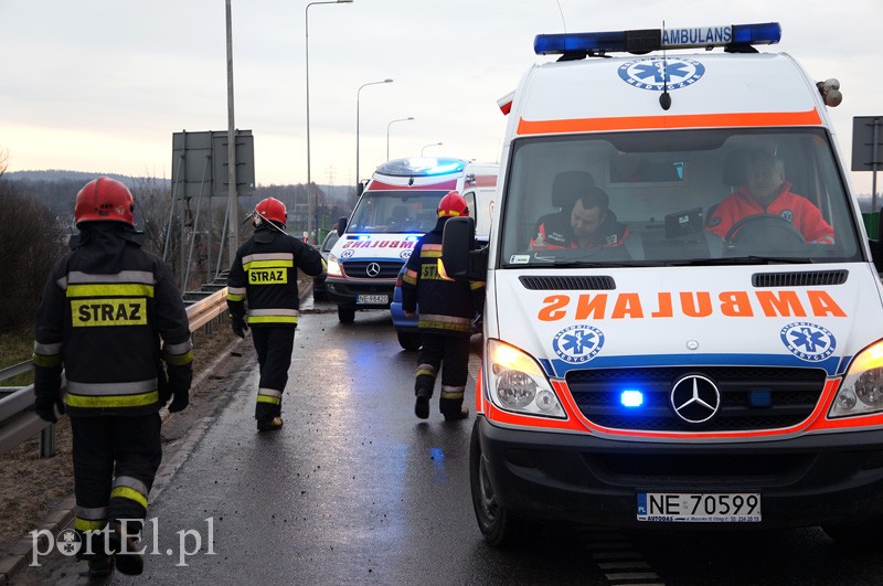 Węzeł Wschód: groźne zderzenie zdjęcie nr 85213