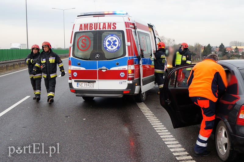 Węzeł Wschód: groźne zderzenie zdjęcie nr 85207