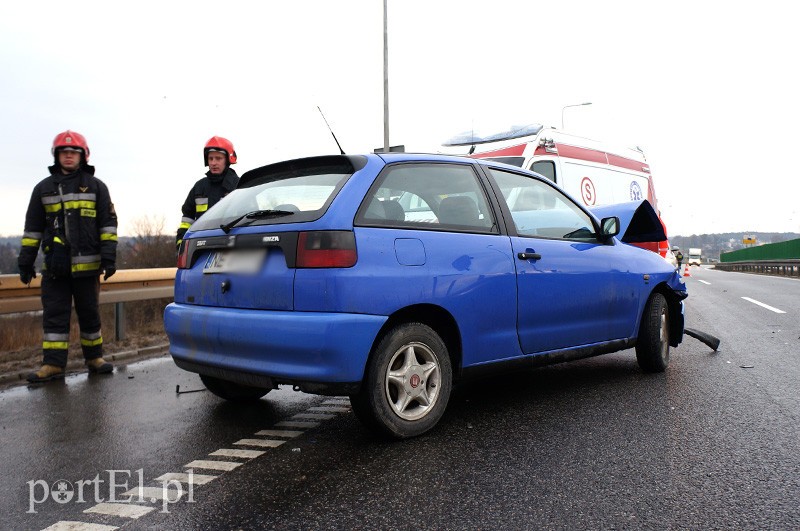 Węzeł Wschód: groźne zderzenie zdjęcie nr 85209