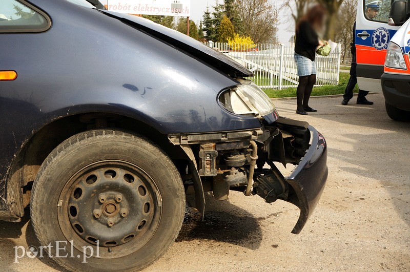 Żuławska: zderzenie przed przejazdem kolejowym zdjęcie nr 85560