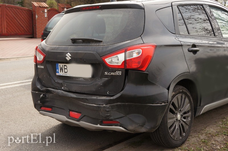 Żuławska: zderzenie przed przejazdem kolejowym zdjęcie nr 85563