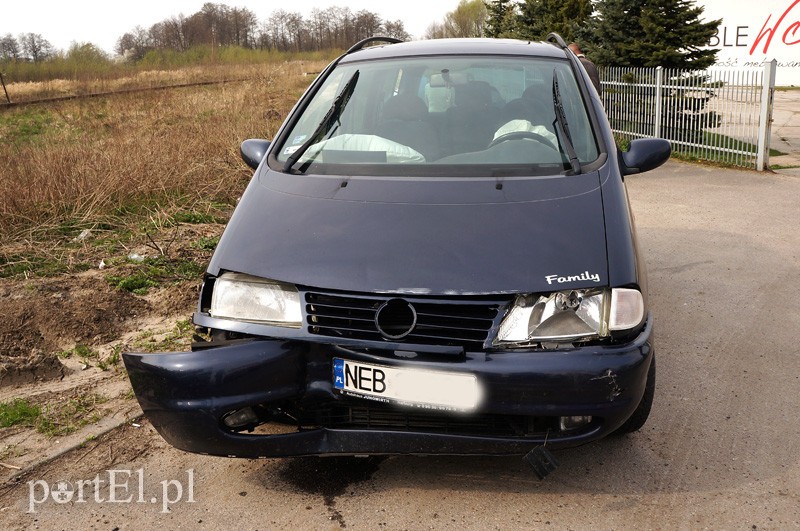 Żuławska: zderzenie przed przejazdem kolejowym zdjęcie nr 85556