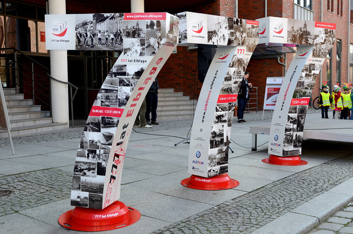 Elbląg Niech przyniosą miastu szczęście