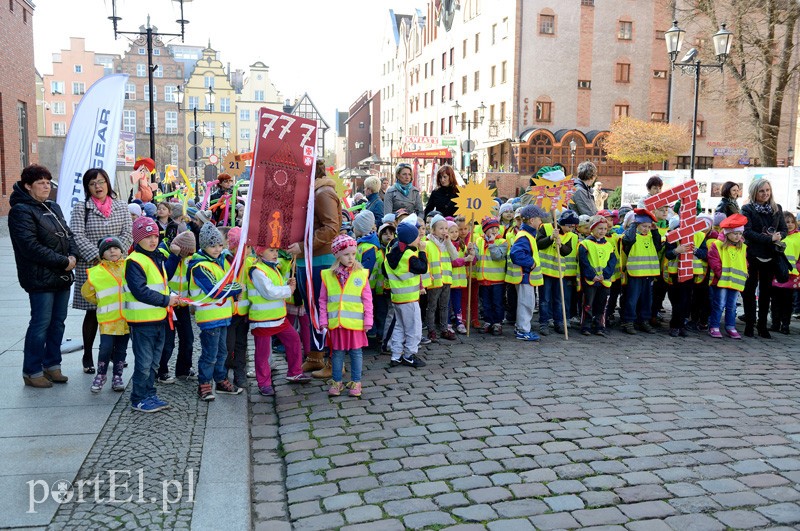 Elbląg Najmłodsi też świętowali