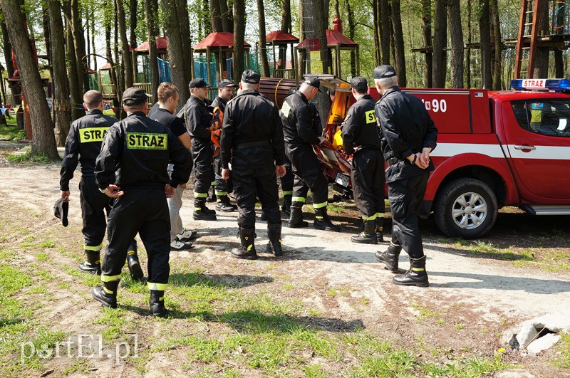 Strażacy na linach zdjęcie nr 86383