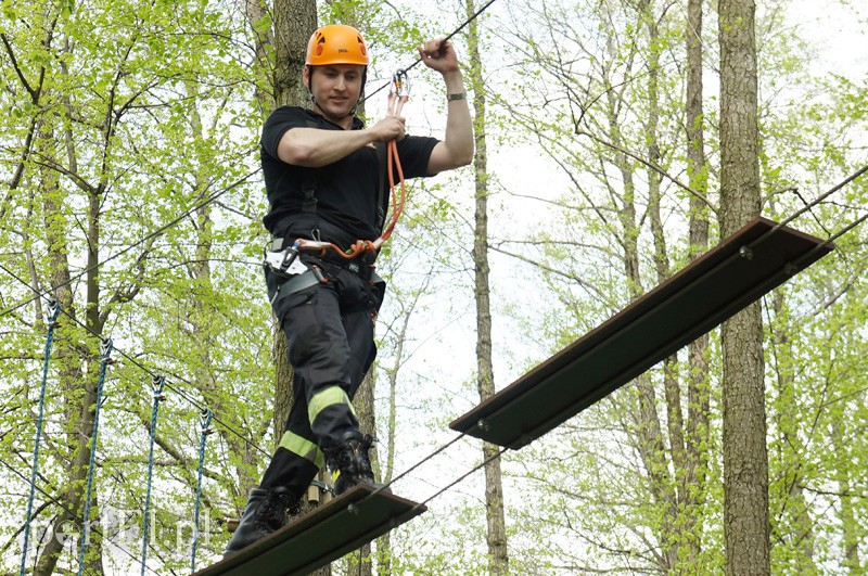 Strażacy na linach zdjęcie nr 86397