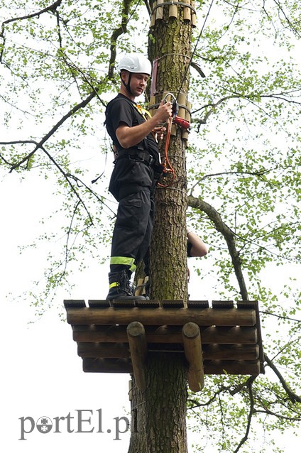 Strażacy na linach zdjęcie nr 86394