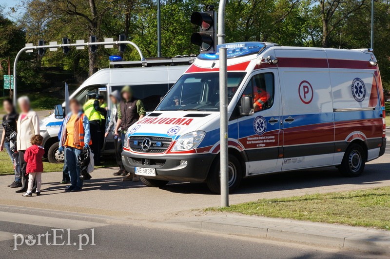 Rowerzysta wjechał w volkswagena zdjęcie nr 86404