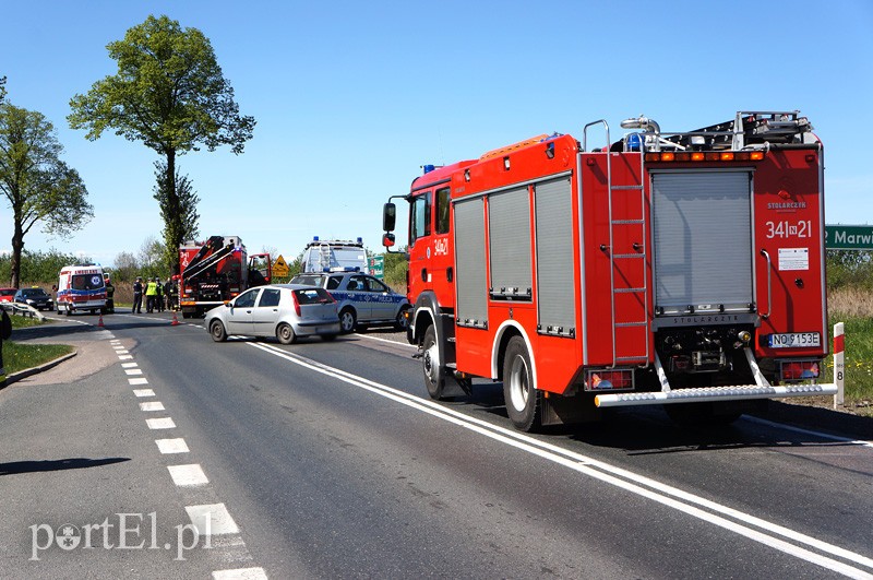 Elbląg Karczowiska Górne: hyundaiem w drzewo