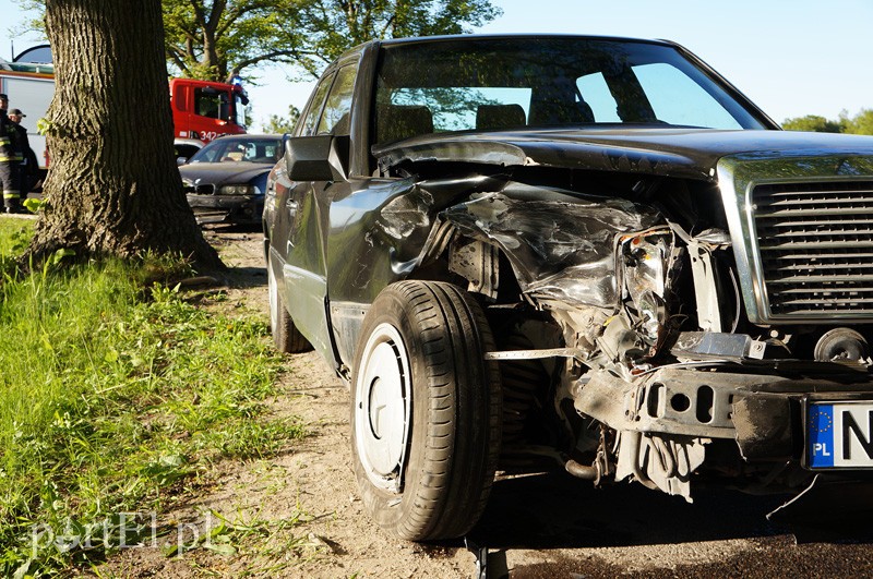 Zderzenie na wylocie z Elbląga zdjęcie nr 87003