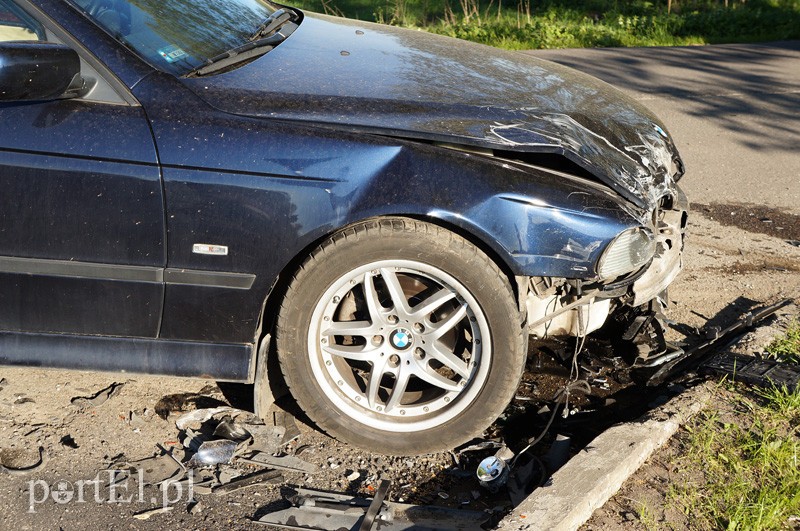 Zderzenie na wylocie z Elbląga zdjęcie nr 87001