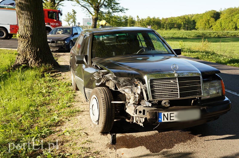 Zderzenie na wylocie z Elbląga zdjęcie nr 86997