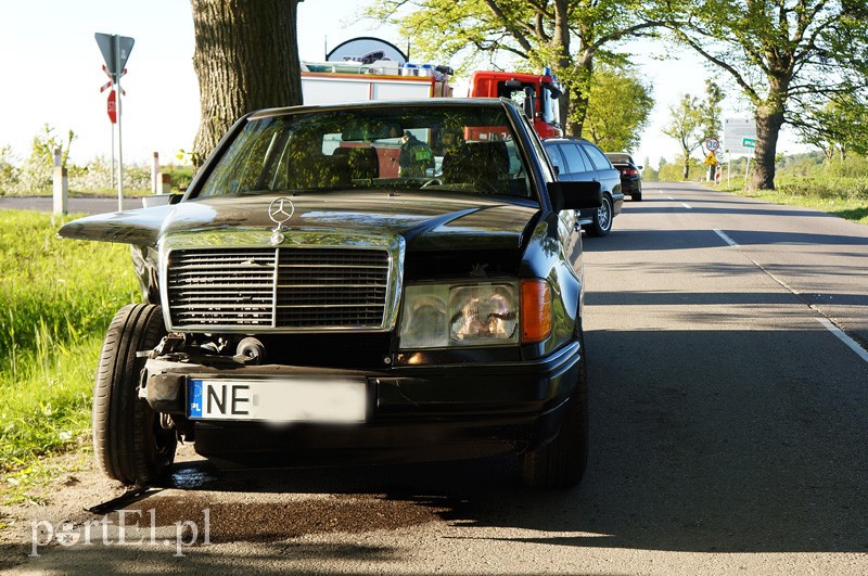 Zderzenie na wylocie z Elbląga zdjęcie nr 87004