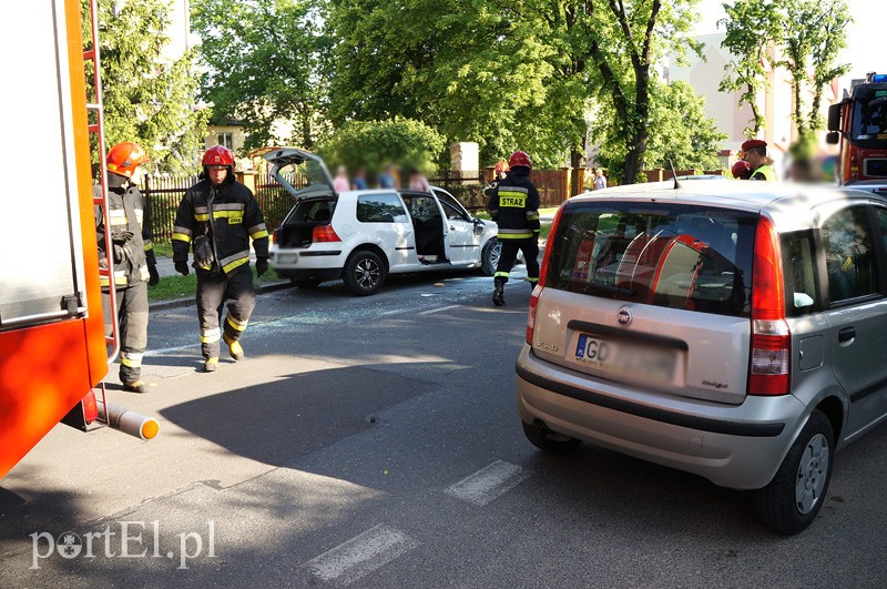 Groźne zderzenie na Grottgera zdjęcie nr 88016