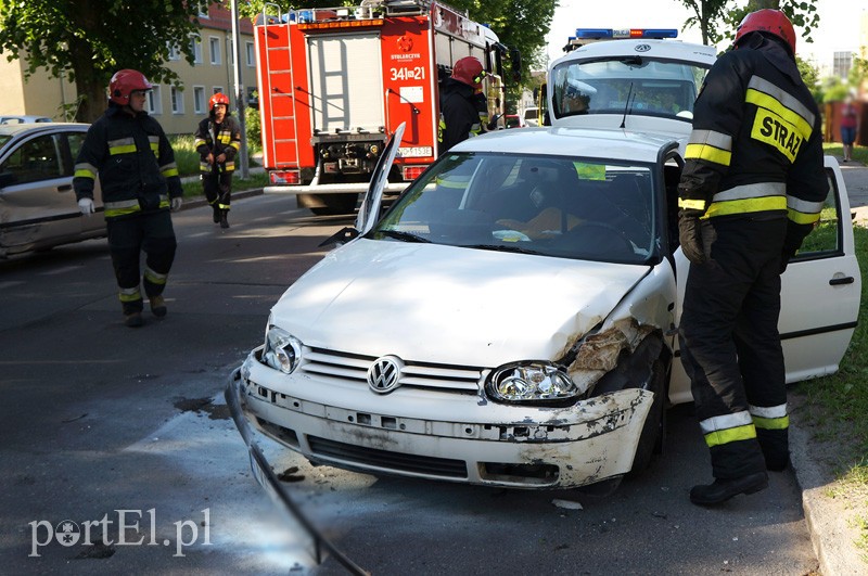 Elbląg Groźne zderzenie na Grottgera