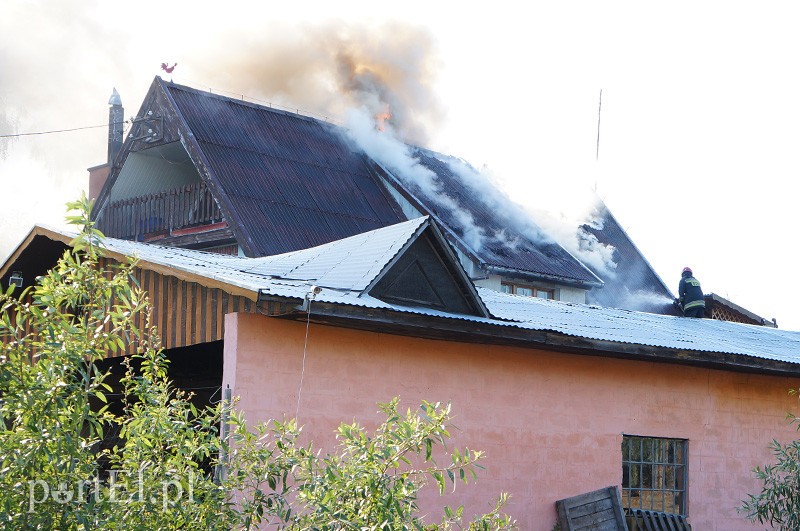 Witkiewicza: pożar domu zdjęcie nr 89449