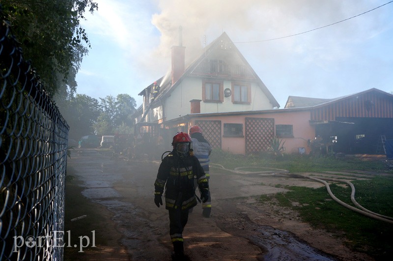 Witkiewicza: pożar domu zdjęcie nr 89438