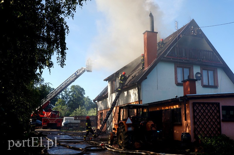 Witkiewicza: pożar domu zdjęcie nr 89446