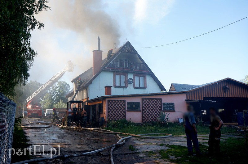 Witkiewicza: pożar domu zdjęcie nr 89448