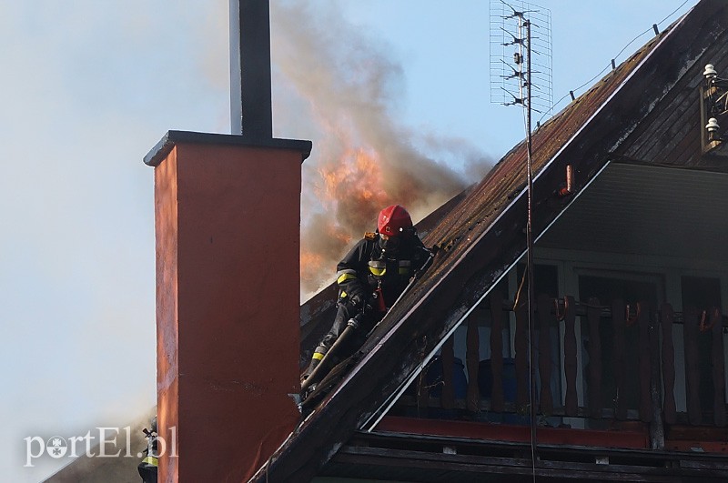 Witkiewicza: pożar domu zdjęcie nr 89445