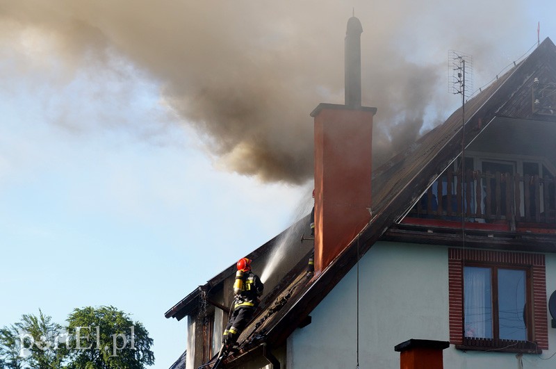 Witkiewicza: pożar domu zdjęcie nr 89439