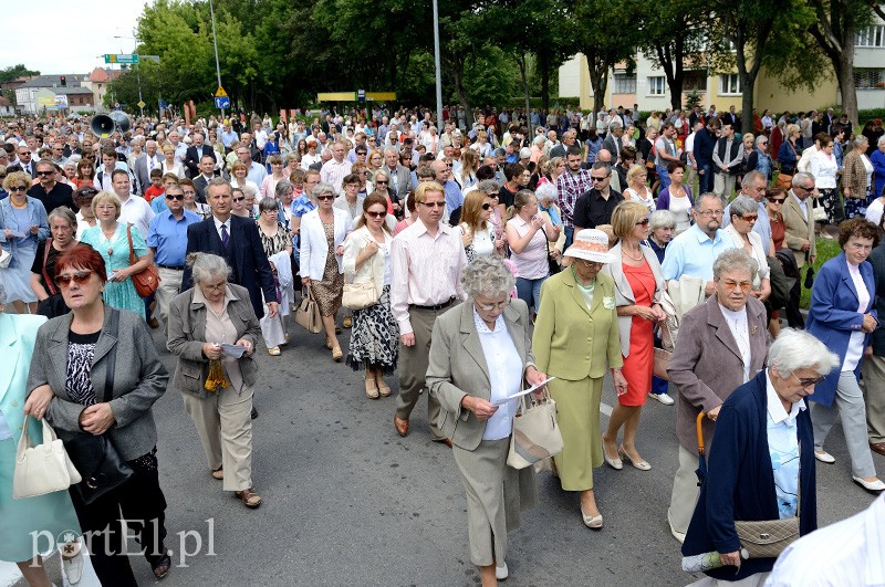 Największa procesja przeszła w centrum Elbląga zdjęcie nr 89867