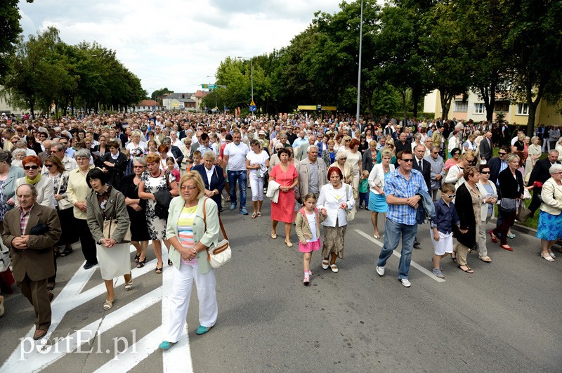 Największa procesja przeszła w centrum Elbląga zdjęcie nr 89865