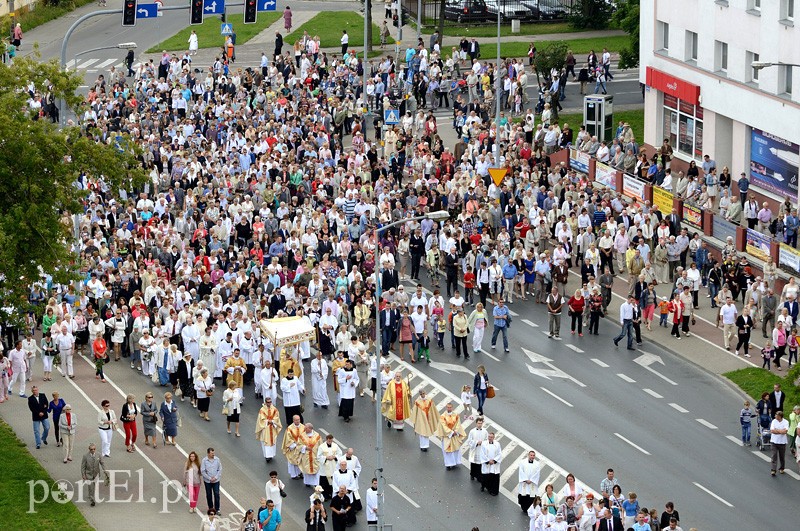 Największa procesja przeszła w centrum Elbląga zdjęcie nr 89873