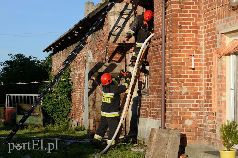 Pożar w Karczowiskach Górnych zdjęcie nr 90609