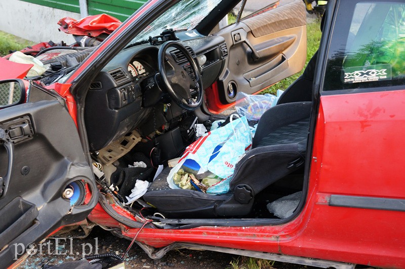 Groźny wypadek w Kazimierzowie zdjęcie nr 90617