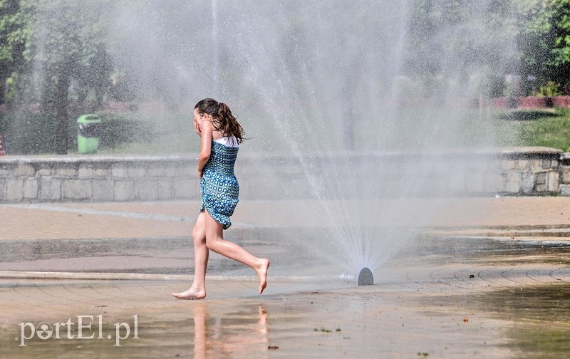 Elbląg Trochę wody dla ochłody