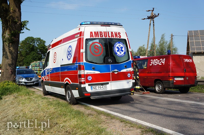 Groźne zderzenie w Szopach zdjęcie nr 91177