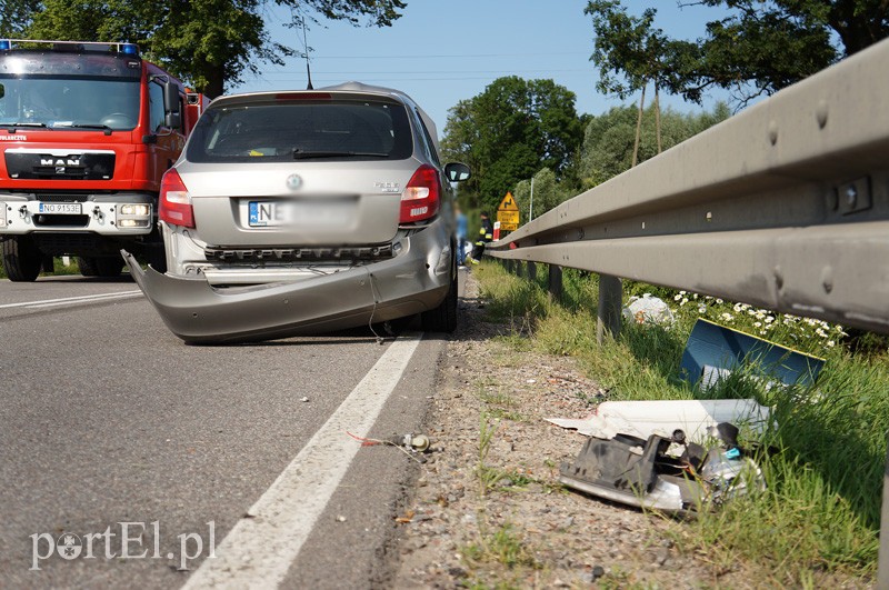 Groźne zderzenie w Szopach zdjęcie nr 91176