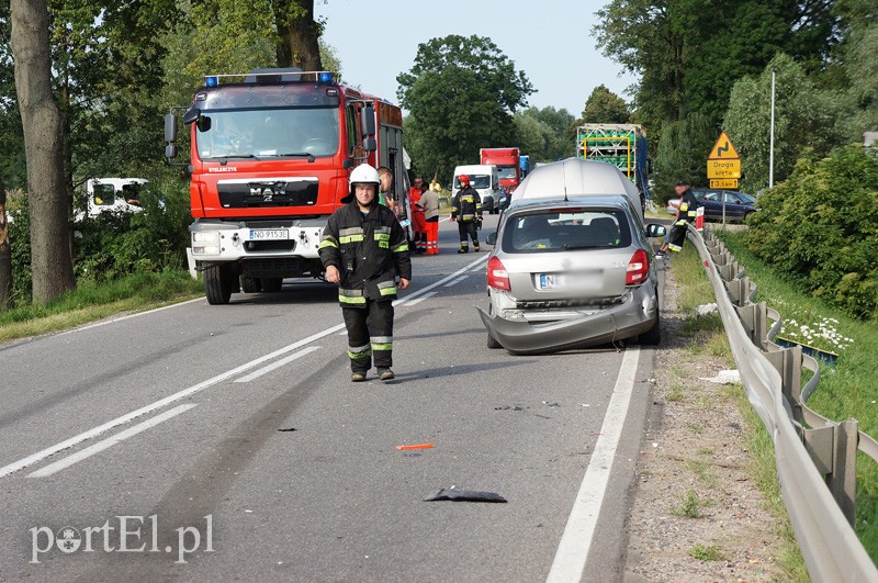 Groźne zderzenie w Szopach zdjęcie nr 91174