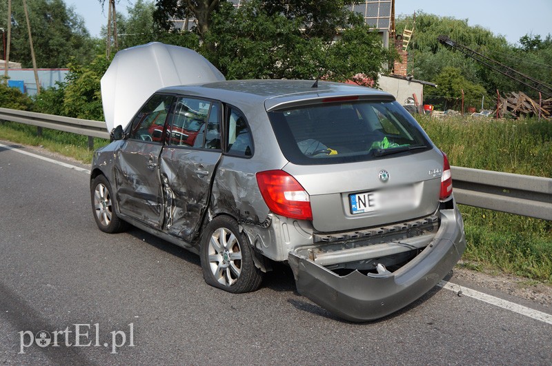 Groźne zderzenie w Szopach zdjęcie nr 91167