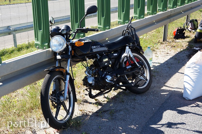 Wypadek w Nowinie: ranny motorowerzysta w szpitalu zdjęcie nr 91220