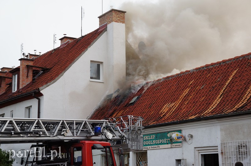 Pożar przy Sadowej zdjęcie nr 91854