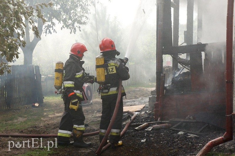 Pożar domu przy Marymonckiej zdjęcie nr 92394