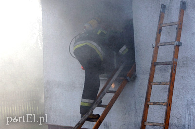 Pożar domu przy Marymonckiej zdjęcie nr 92382