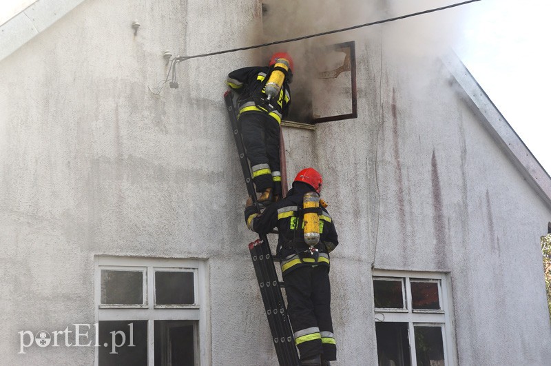 Pożar domu przy Marymonckiej zdjęcie nr 92393