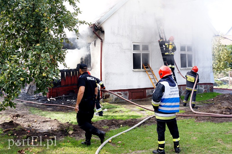 Pożar domu przy Marymonckiej zdjęcie nr 92389