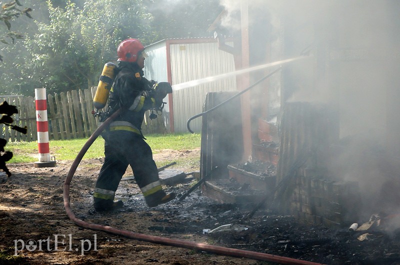 Pożar domu przy Marymonckiej zdjęcie nr 92384