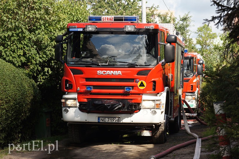 Pożar domu przy Marymonckiej zdjęcie nr 92396