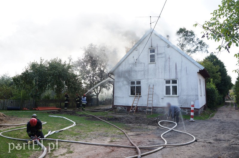 Pożar domu przy Marymonckiej zdjęcie nr 92380