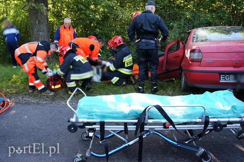 Wypadek na wylocie z Elbląga zdjęcie nr 92901