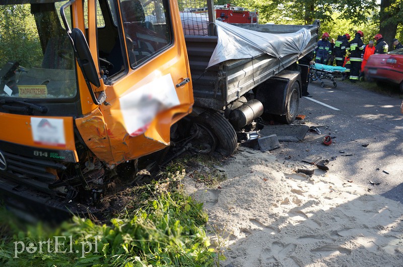 Wypadek na wylocie z Elbląga zdjęcie nr 92896