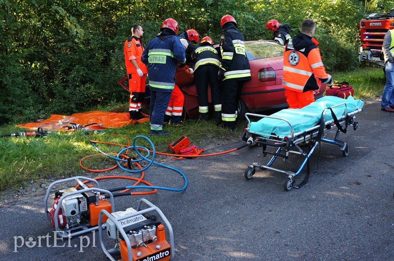 Wypadek na wylocie z Elbląga zdjęcie nr 92889